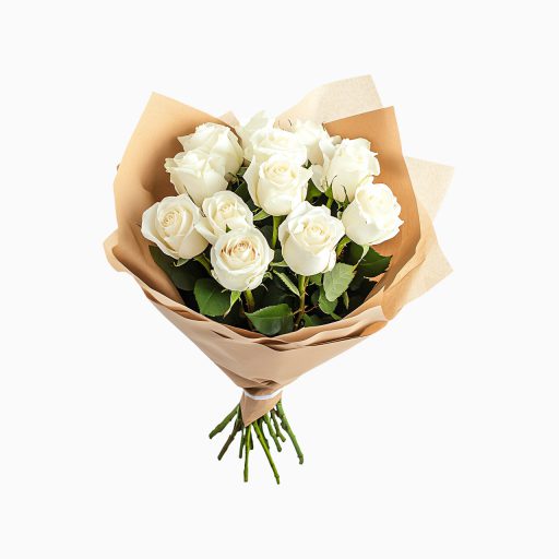 White Rose Bouquet